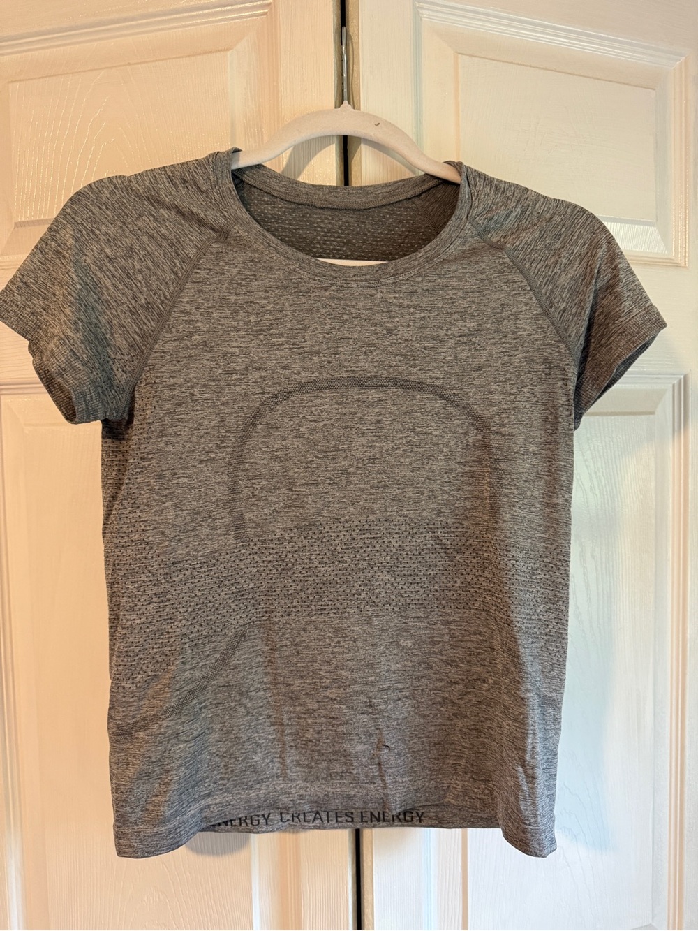 Lululemon Swiftly Tech Short-Sleeve Shirt 2.0 Slate/White